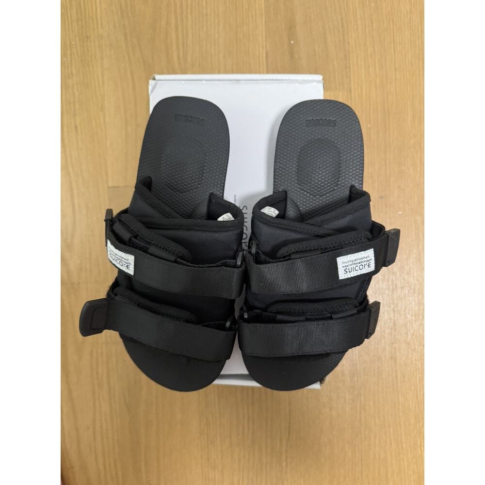 Suicoke Moto Cab Sandal in Black Size US M6/W8 NWT - Picture 3 of 6